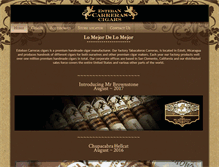 Tablet Screenshot of estebancarreras.com